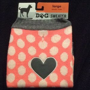 Fur baby sz large sweater